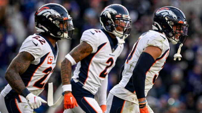 DENVER BRONCOS VS BALTIMORE RAVENS, NFL